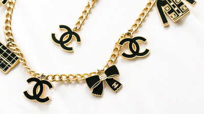 Chanel Vintage Rare XL Coco Necklace – Classic Coco Authentic Vintage Luxury