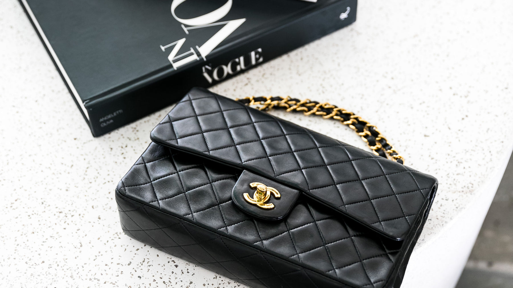Chanel Vintage Rare Black Lambskin XL CC Mini Flap Bag – Classic Coco  Authentic Vintage Luxury