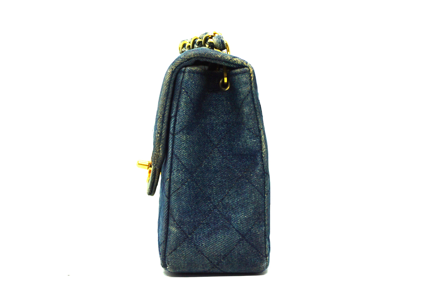 Chanel Vintage Rare Denim Classic Square Mini Flap – Classic Coco Authentic  Vintage Luxury