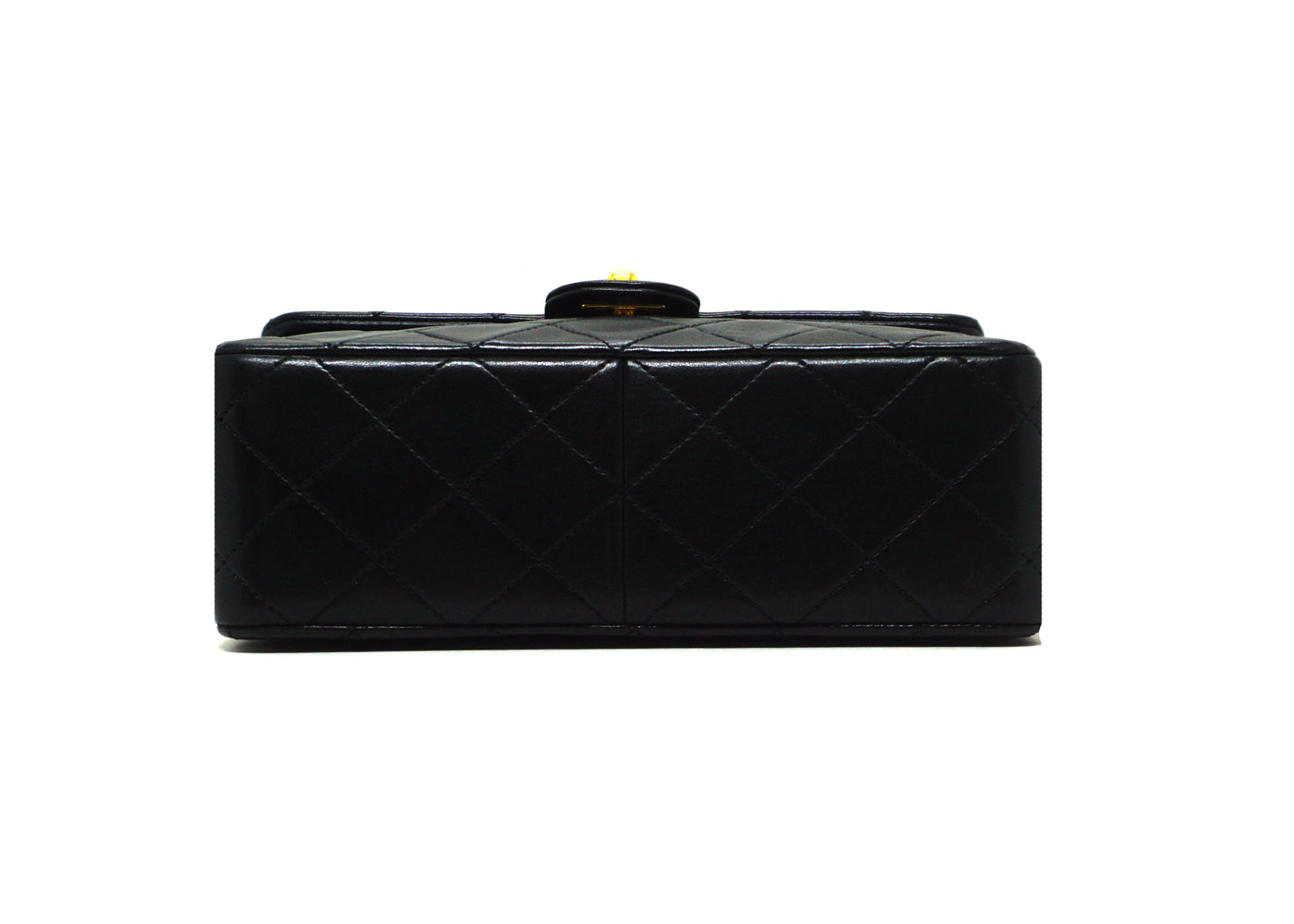 Chanel Vintage Black Lambskin Classic Mini Flap