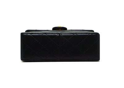 Chanel Vintage Black Lambskin Classic Mini Flap
