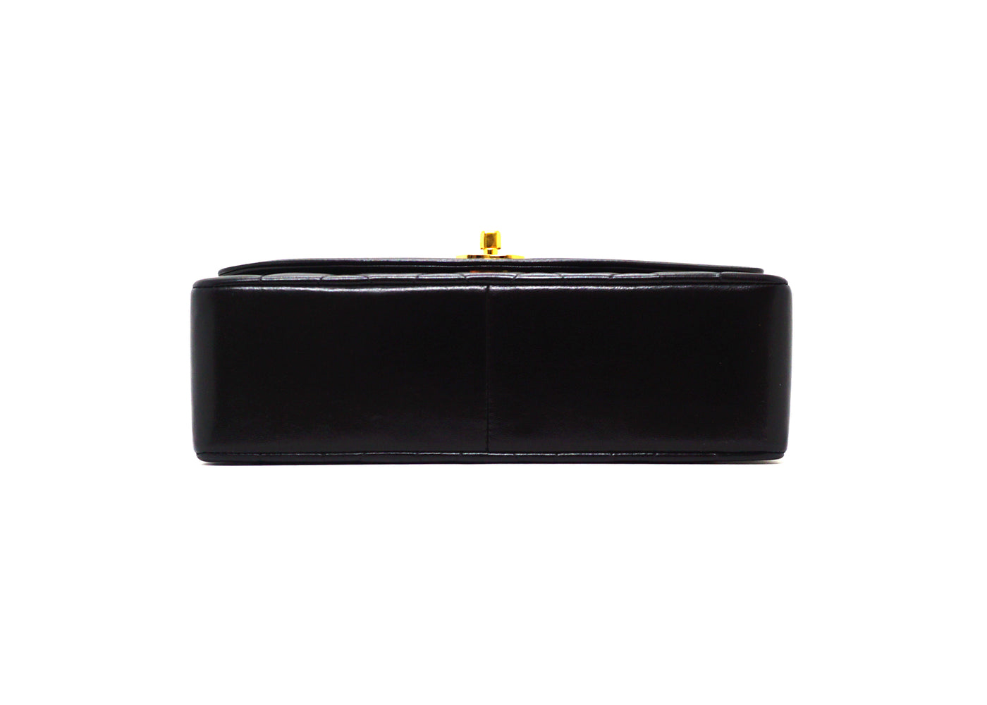 Chanel Vintage Black Lambskin Medium Princess Diana Flap