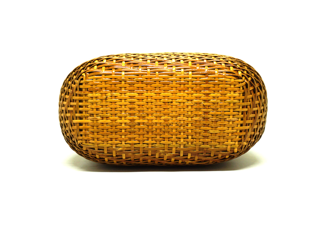 Chanel Vintage Wicker & Denim Basket Bag