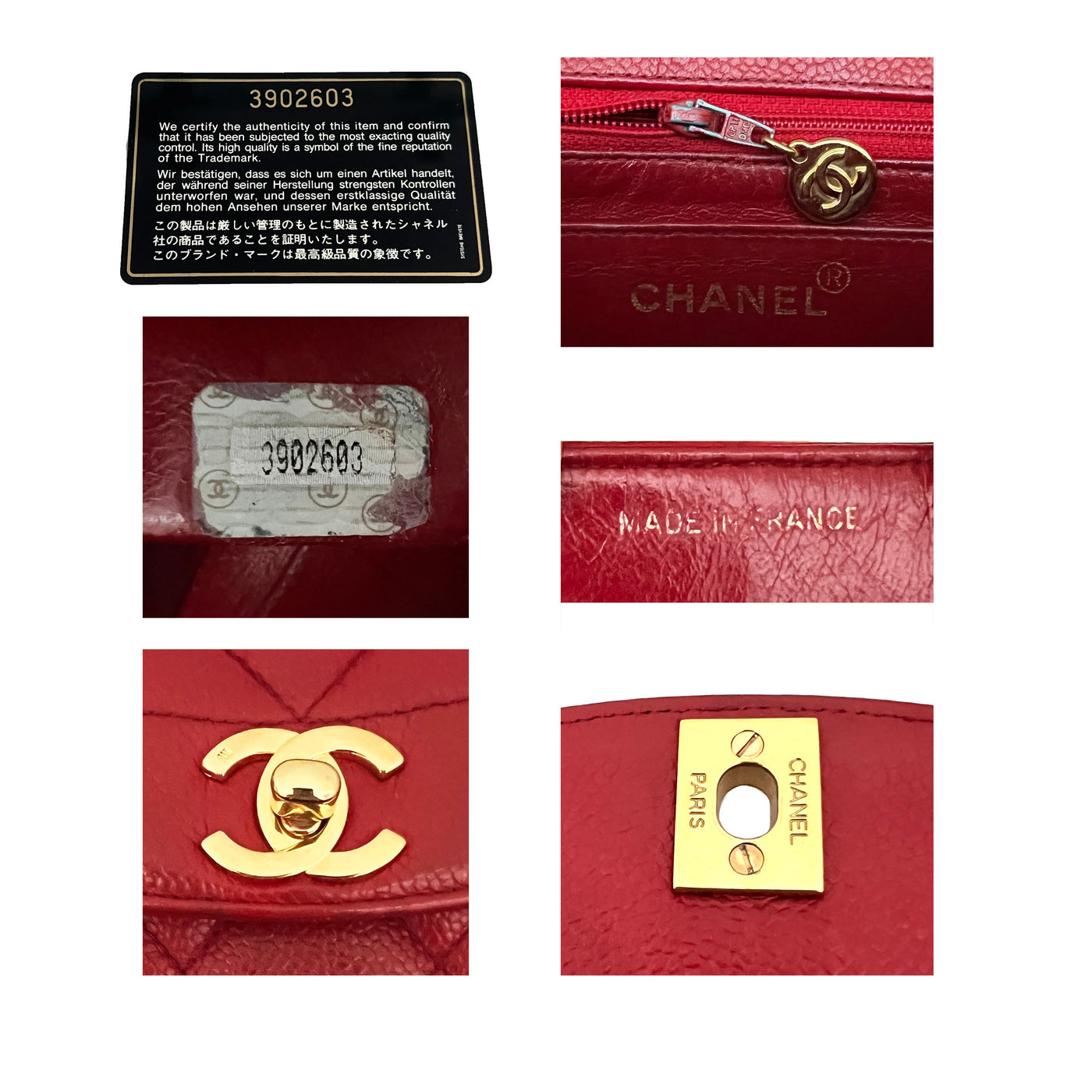 Chanel Vintage Rare Red Caviar Small Diana Flap – Classic Coco Authentic  Vintage Luxury