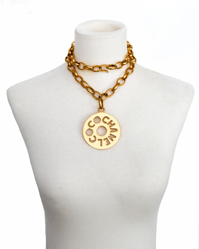 Chanel Vintage Rare XL Coco Necklace – Classic Coco Authentic Vintage Luxury