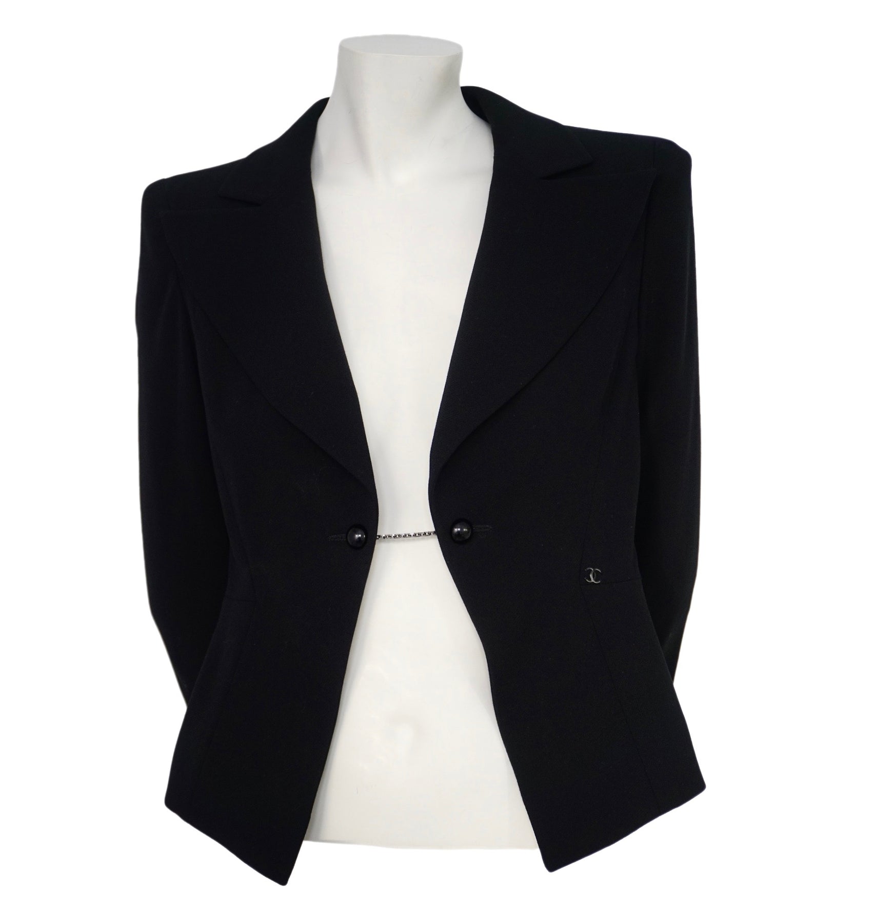 Wool short vest Chanel White size 38 FR in Wool - 17093773