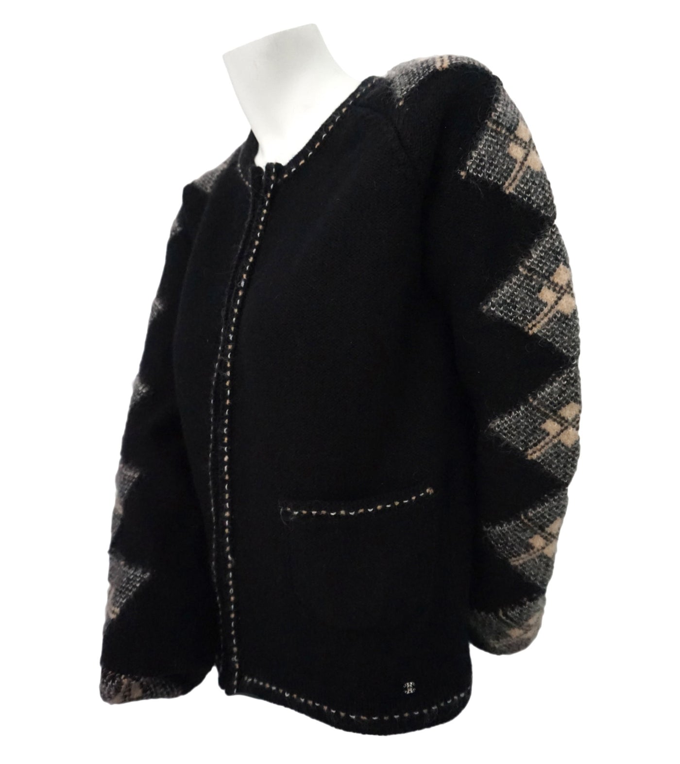 Authentic Chanel Runway Wool Sweater Size 42