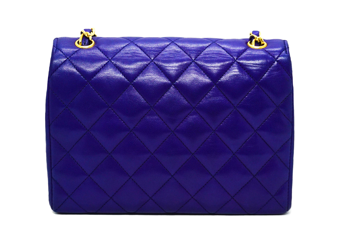 Chanel Vintage Rare Royal Blue Envelope Flap Bag – Classic Coco Authentic  Vintage Luxury