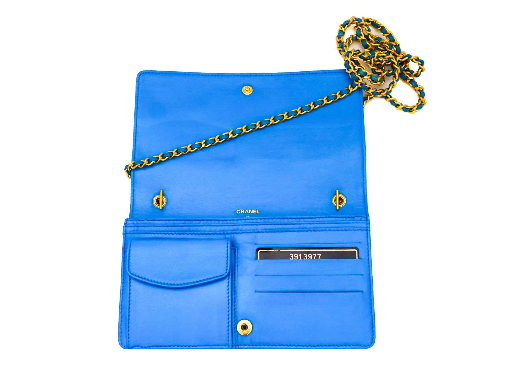 Chanel Blue Caviar WOC – Dina C's Fab and Funky Consignment Boutique