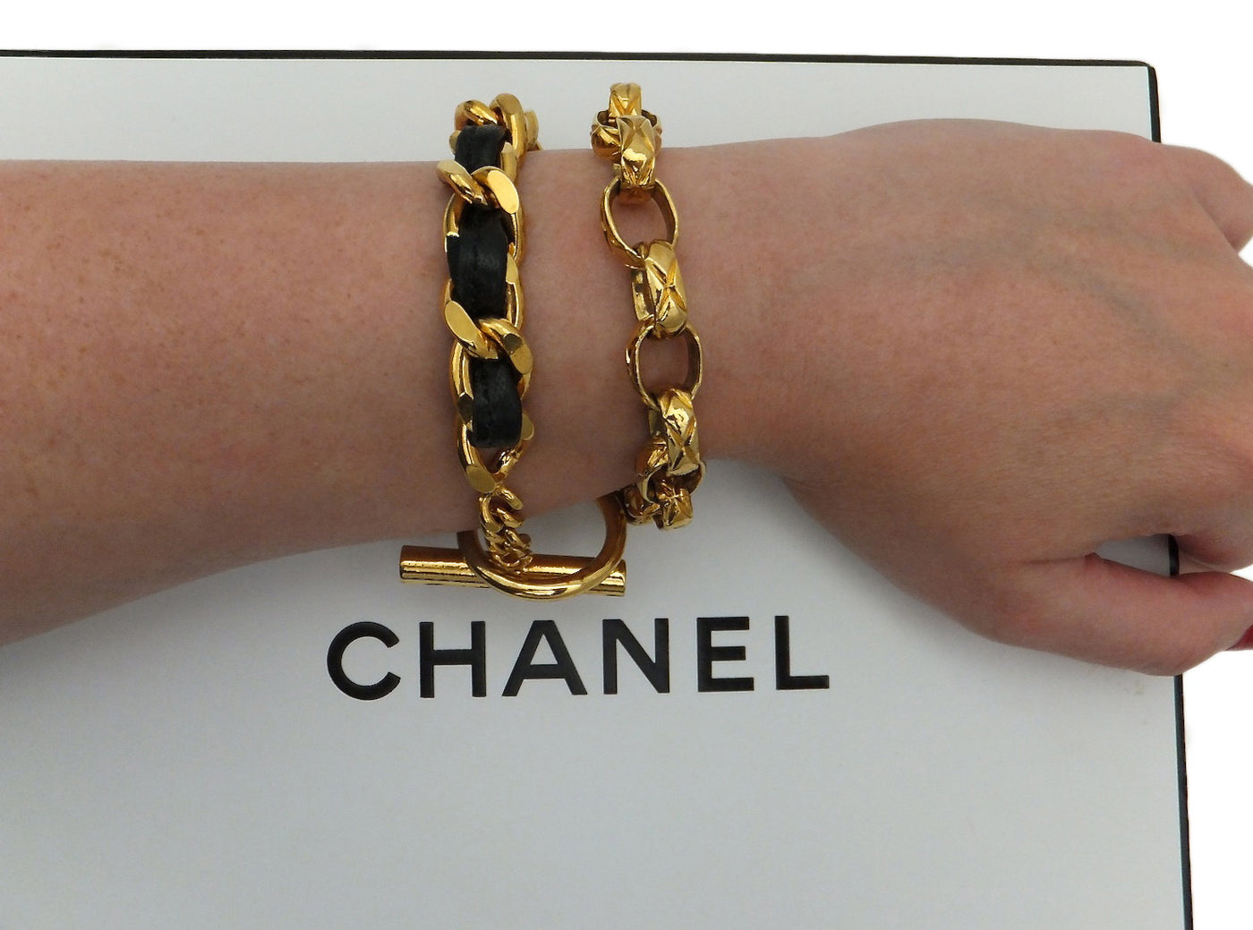 Authentic Chanel Vintage Classic Bracelets