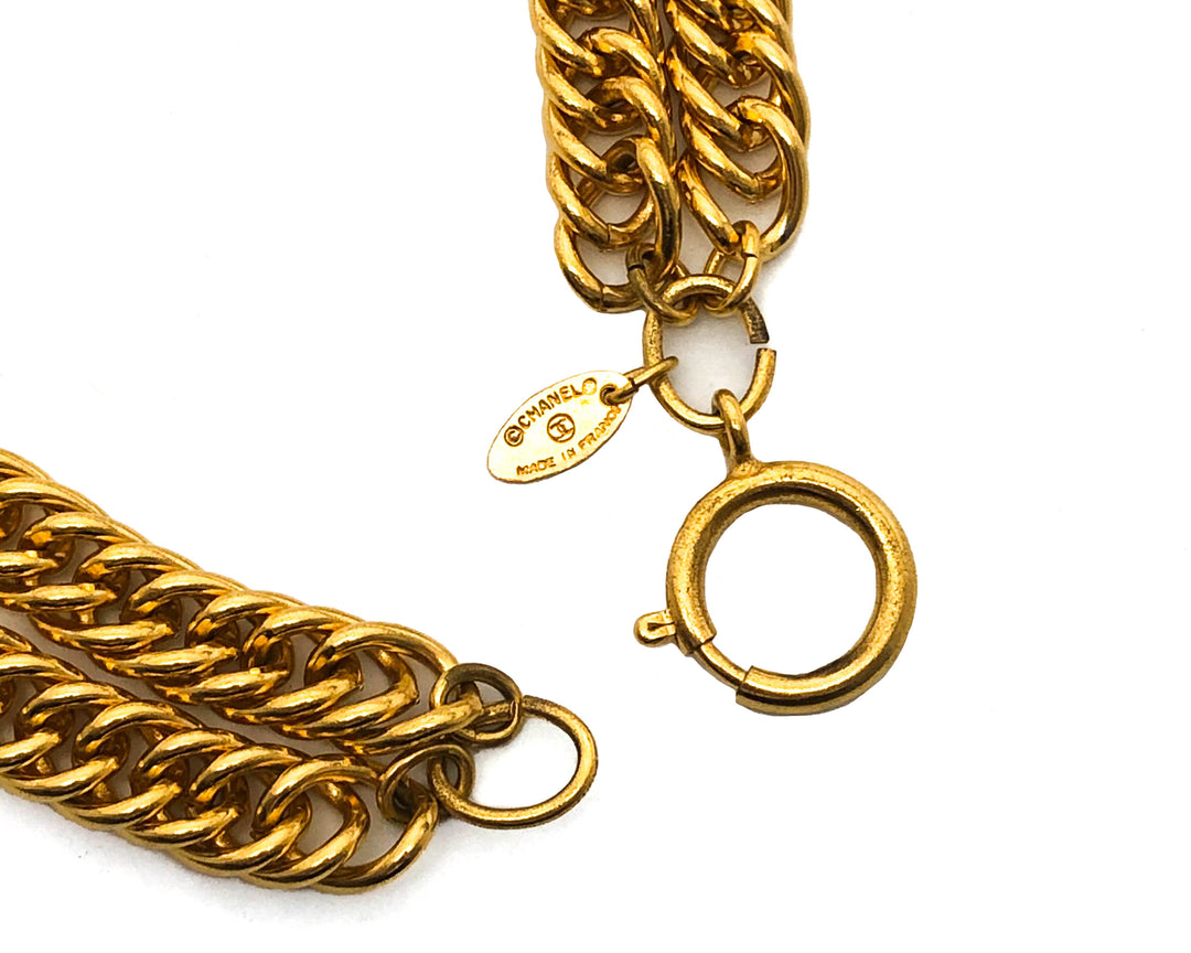 CHANEL vintageネックレス 極美品 CHANEL シャネル ネックレス AB6135 バッグ型ロング