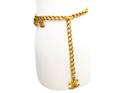Chanel Vintage Rare Multi Charm Belt / Necklace