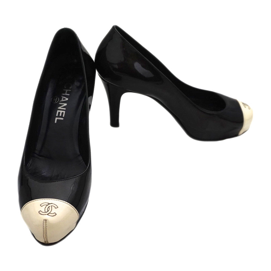 Authentic Chanel Classic Runway Patent Pumps
