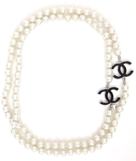 Authentic CHANEL Pearl Necklace, Luxury, Accessories on Carousell