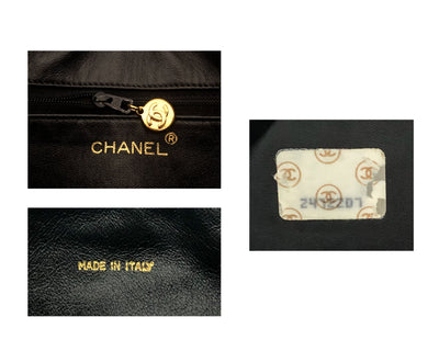 Chanel Vintage Rare Red Caviar Diamond Camera Bag