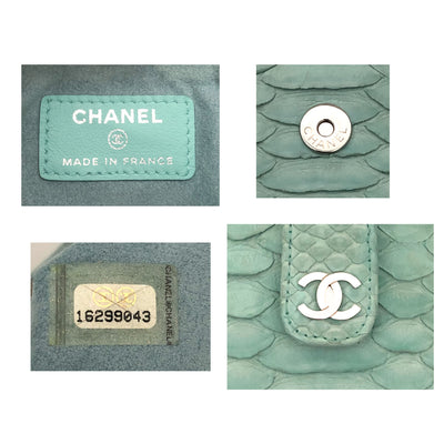 Chanel Rare Blue Python Micro Mini