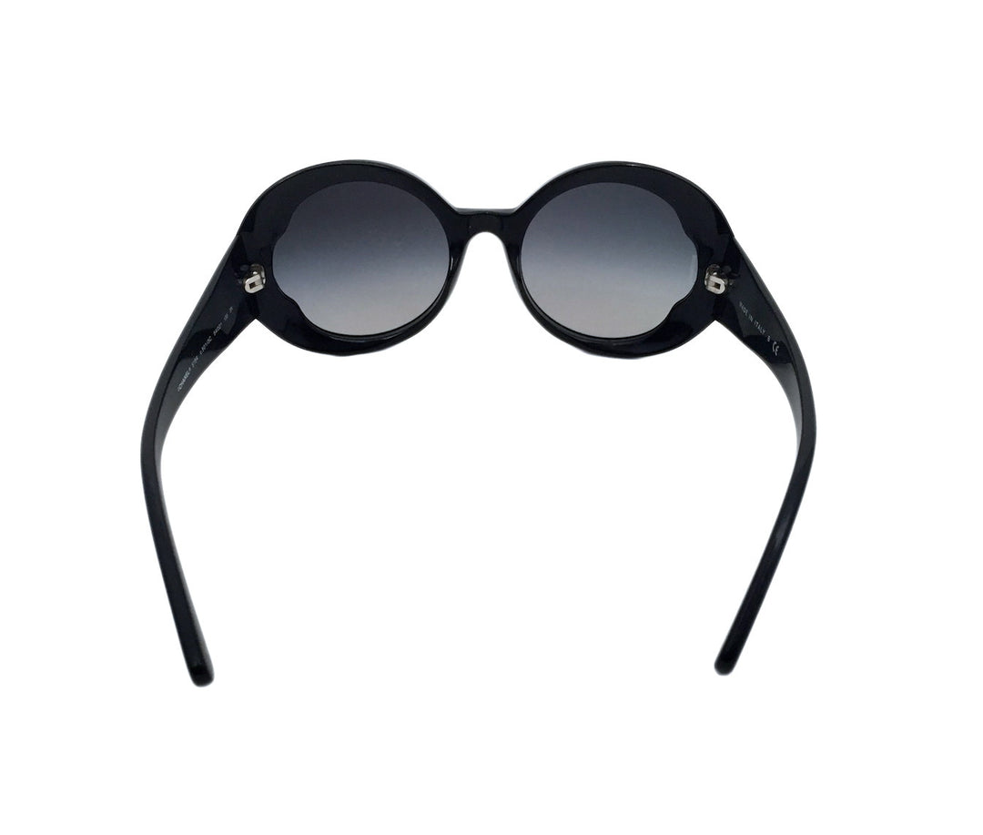 小物 CHANEL Vintage sunglasses BLACK coco Chanel Coco Mark Sunglasses Black Acetate 130mm | Luxe