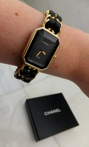 Authentic Chanel Gold Plated Quartz Watch