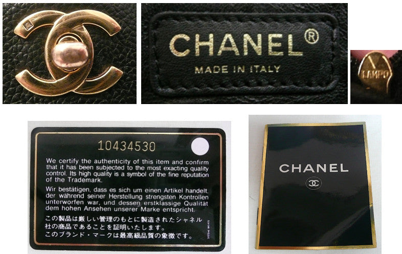 Authentic Chanel Cerf Executive Black Caviar Tote – Classic Coco Authentic  Vintage Luxury
