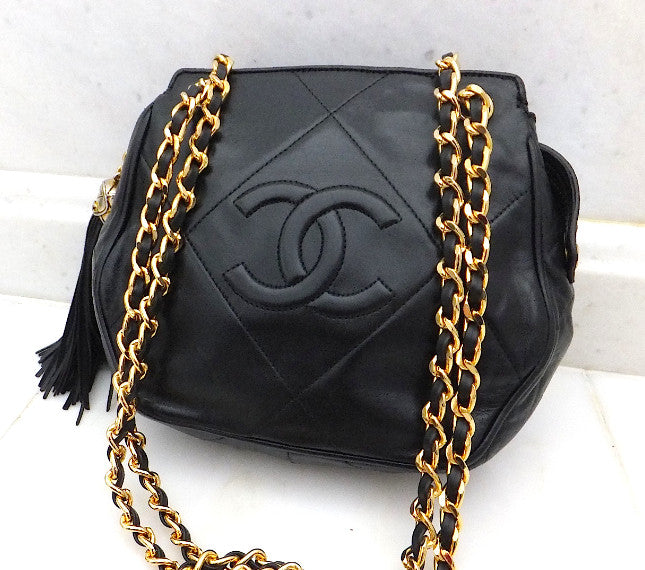 Ultra-Rare Chanel Lambskin Octagon Shoulder Bag – SFN
