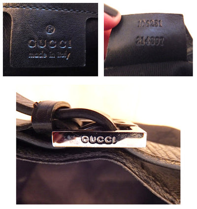 Authentic Gucci Large Logo Tote