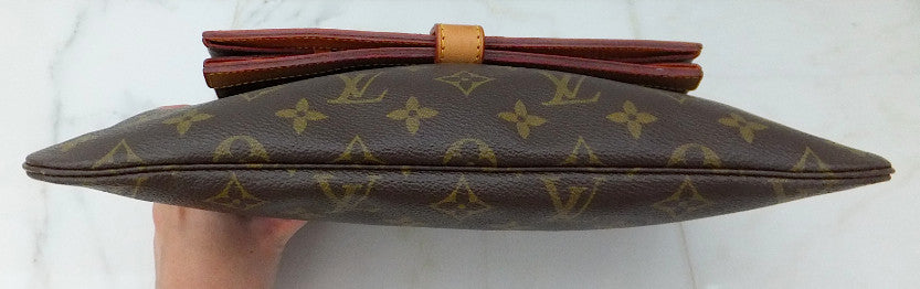 Authentic Louis Vuitton Monogram XL Envelope Clutch – Classic Coco Authentic  Vintage Luxury
