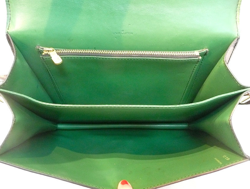 Authentic Louis Vuitton Epi ‘Green Eye’ Ultra Mod Handbag