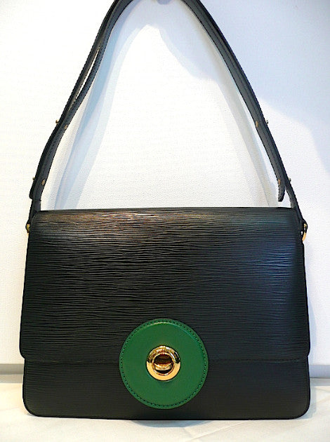 Authentic Louis Vuitton Epi ‘Green Eye’ Ultra Mod Handbag