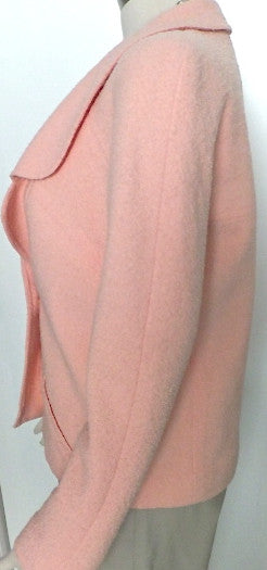 Vintage Pink Boucle Chanel Style Coat/Jacket