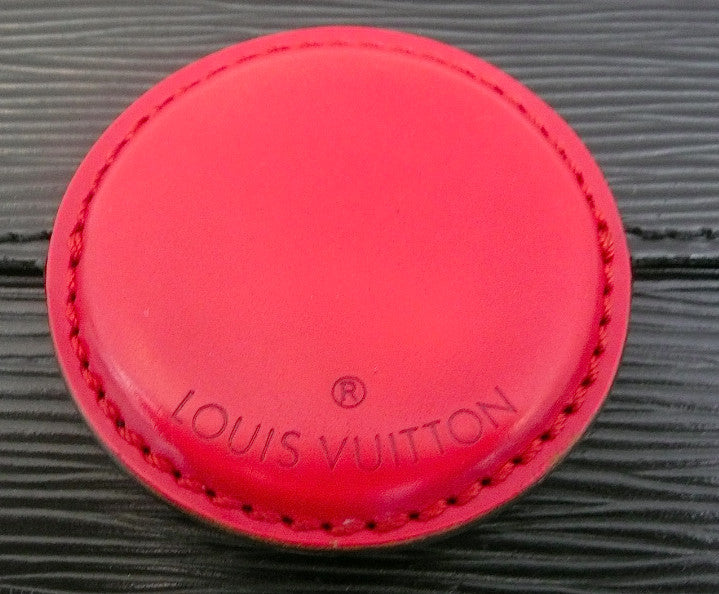Authentic Louis Vuitton Epi Black & Red Ultra Mod Handbag