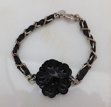 Authentic Chanel Camellia Flower Bracelet